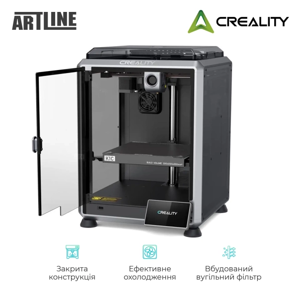 Купити 3D-принтер Creality CR-K1C - фото 4