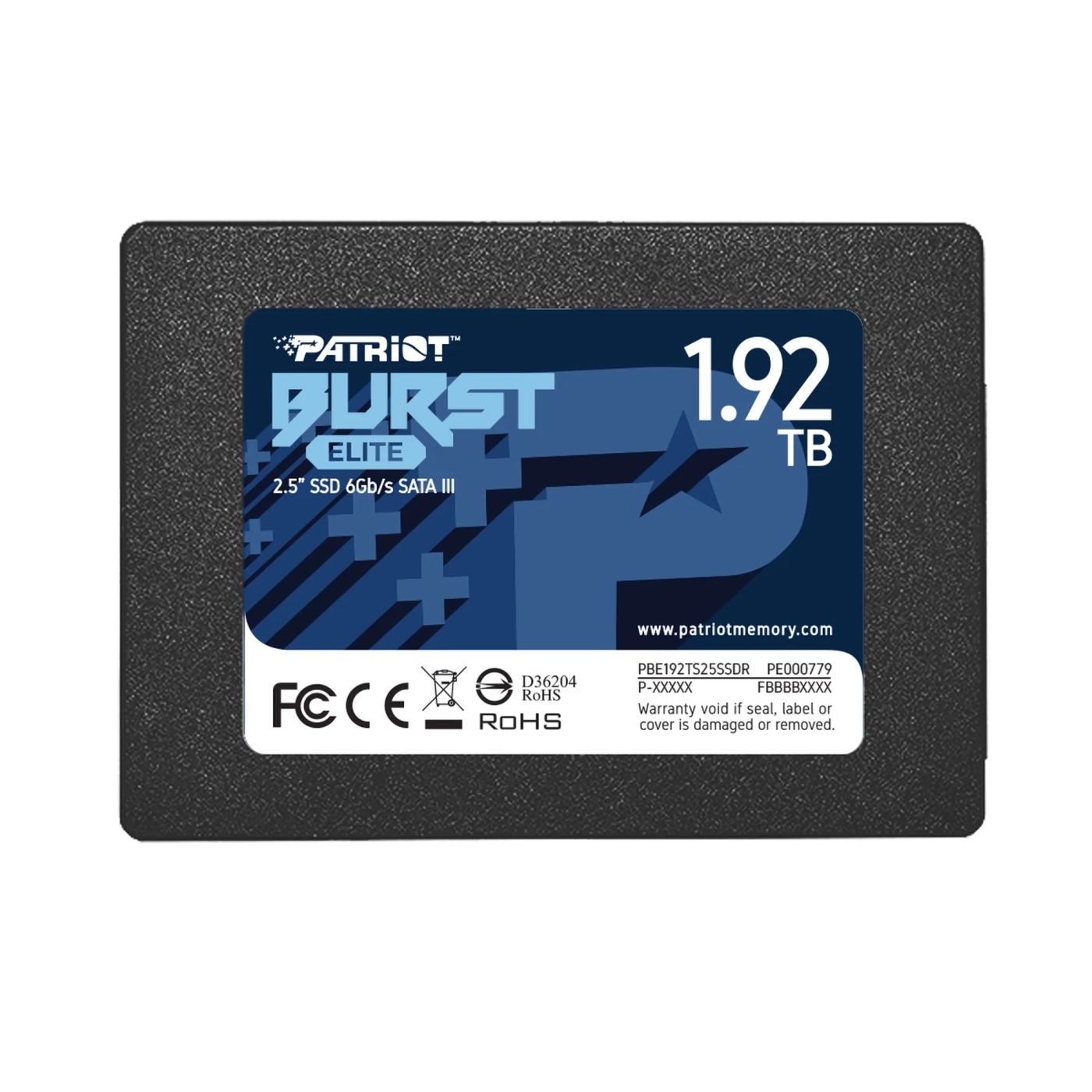 Купить SSD диск Patriot Burst Elite 1.92TB 2.5" SATA (PBE192TS25SSDR) - фото 1