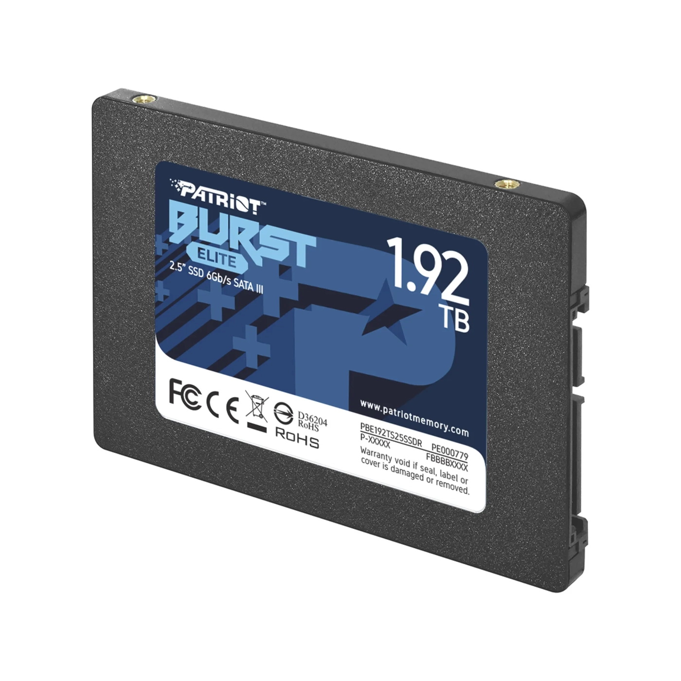 Купить SSD диск Patriot Burst Elite 1.92TB 2.5" SATA (PBE192TS25SSDR) - фото 2