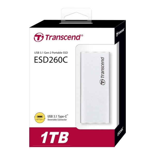 Купить SSD диск Transcend ESD260C 1TB USB 3.1 Gen 2 Type-C (TS1TESD260C) - фото 4