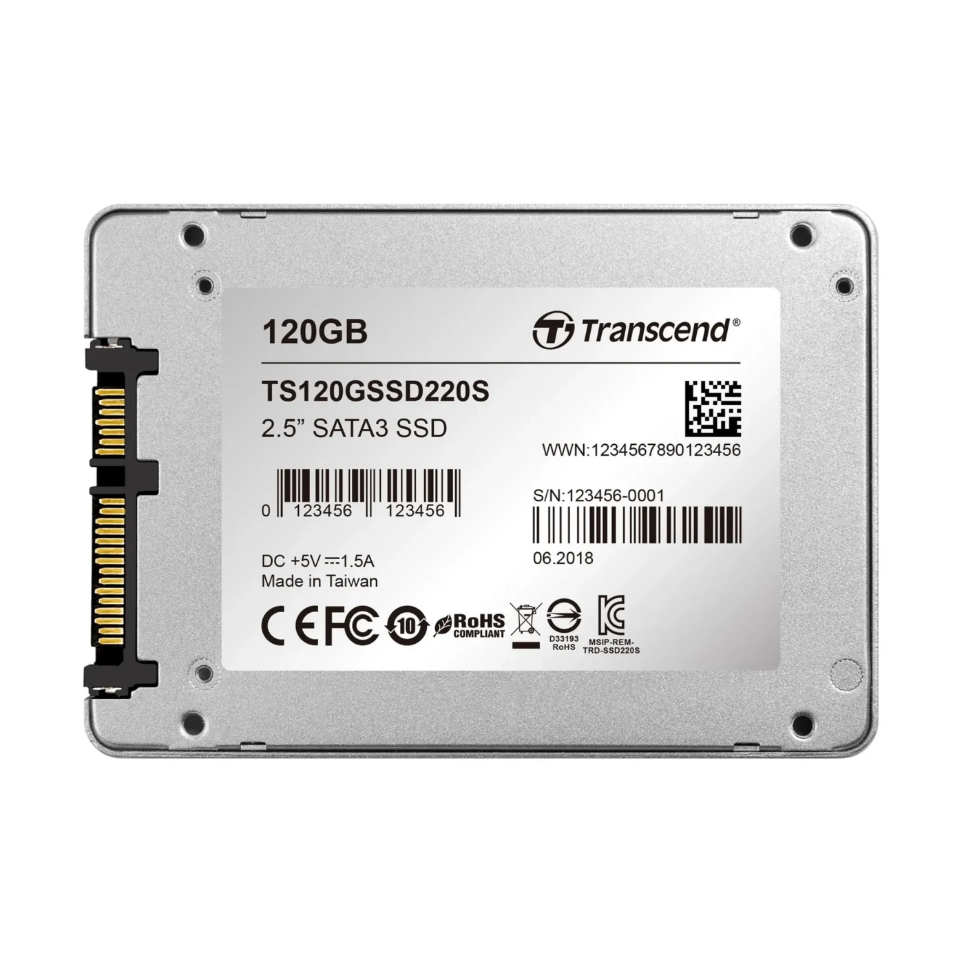 Купить SSD диск Transcend SSD220S Premium 120GB 2.5" SATA (TS120GSSD220S) - фото 2