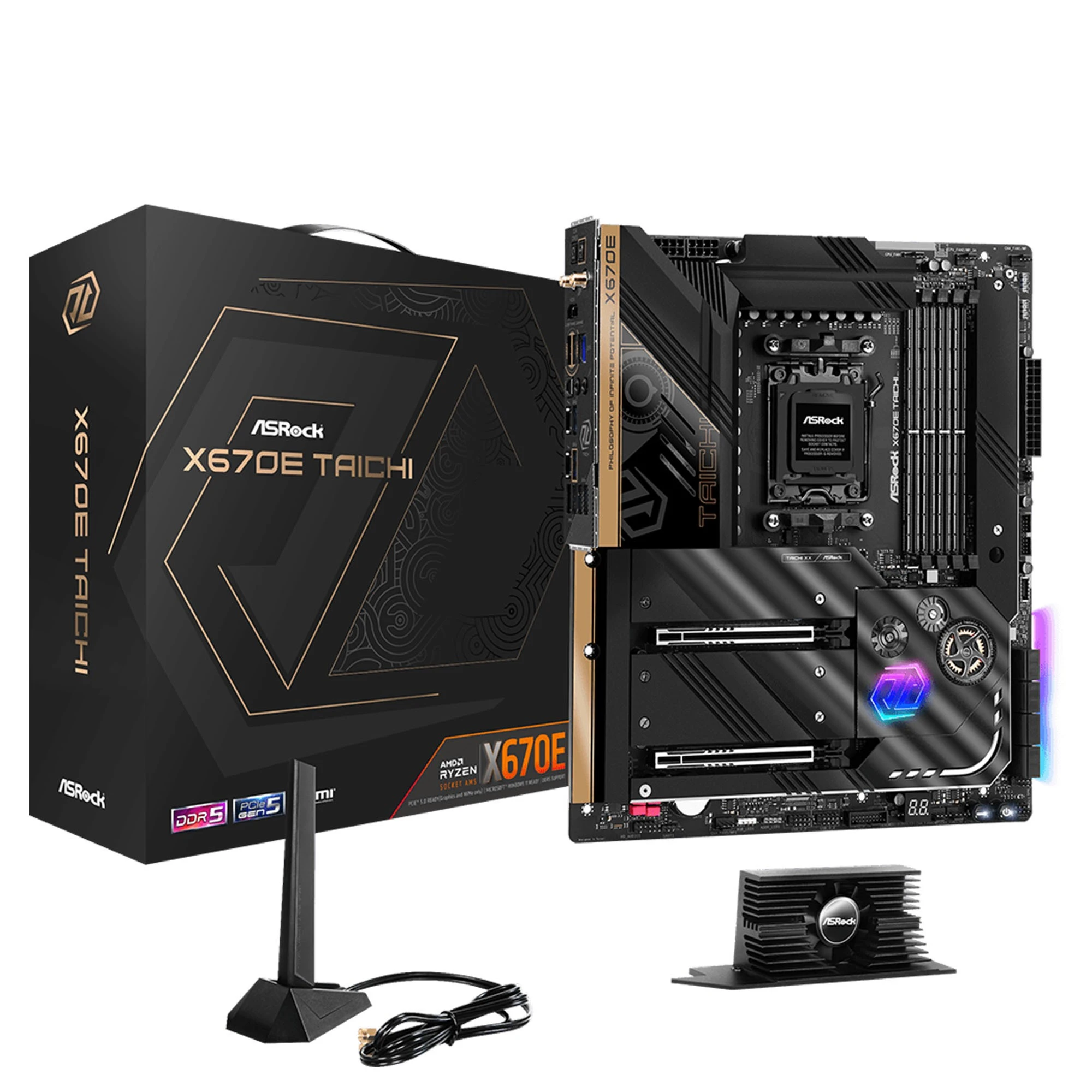 Купити Материнська плата ASRock X670E TAICHI - фото 1