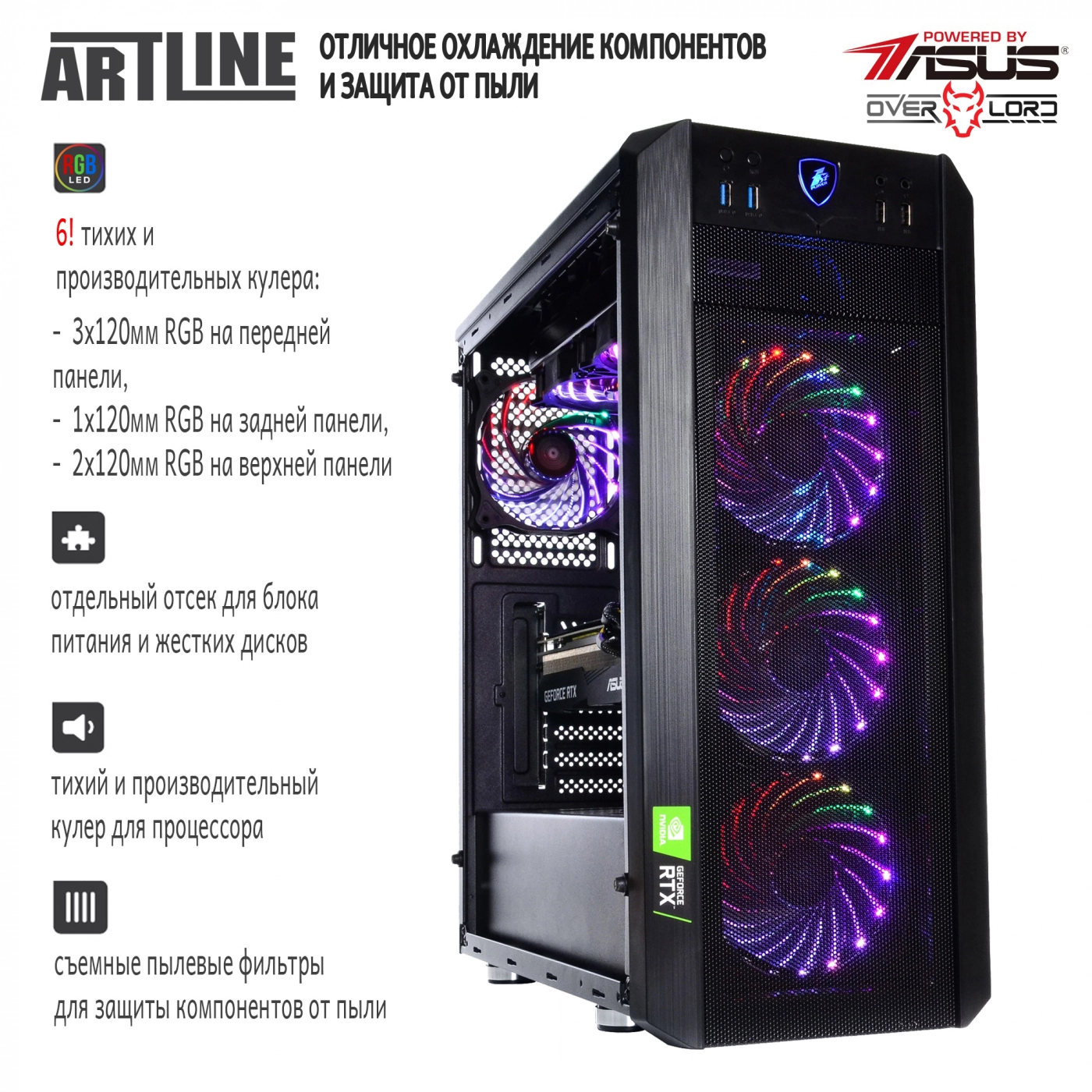 Купить Компьютер ARTLINE Gaming X96v25 - фото 3