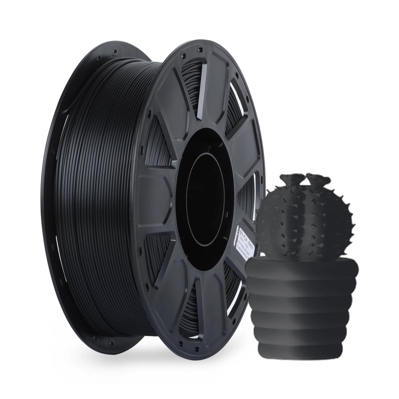 Купити PLA Filament (пластик) для 3D принтера CREALITY 1кг, 1.75мм, чорний (3301010122) - фото 2