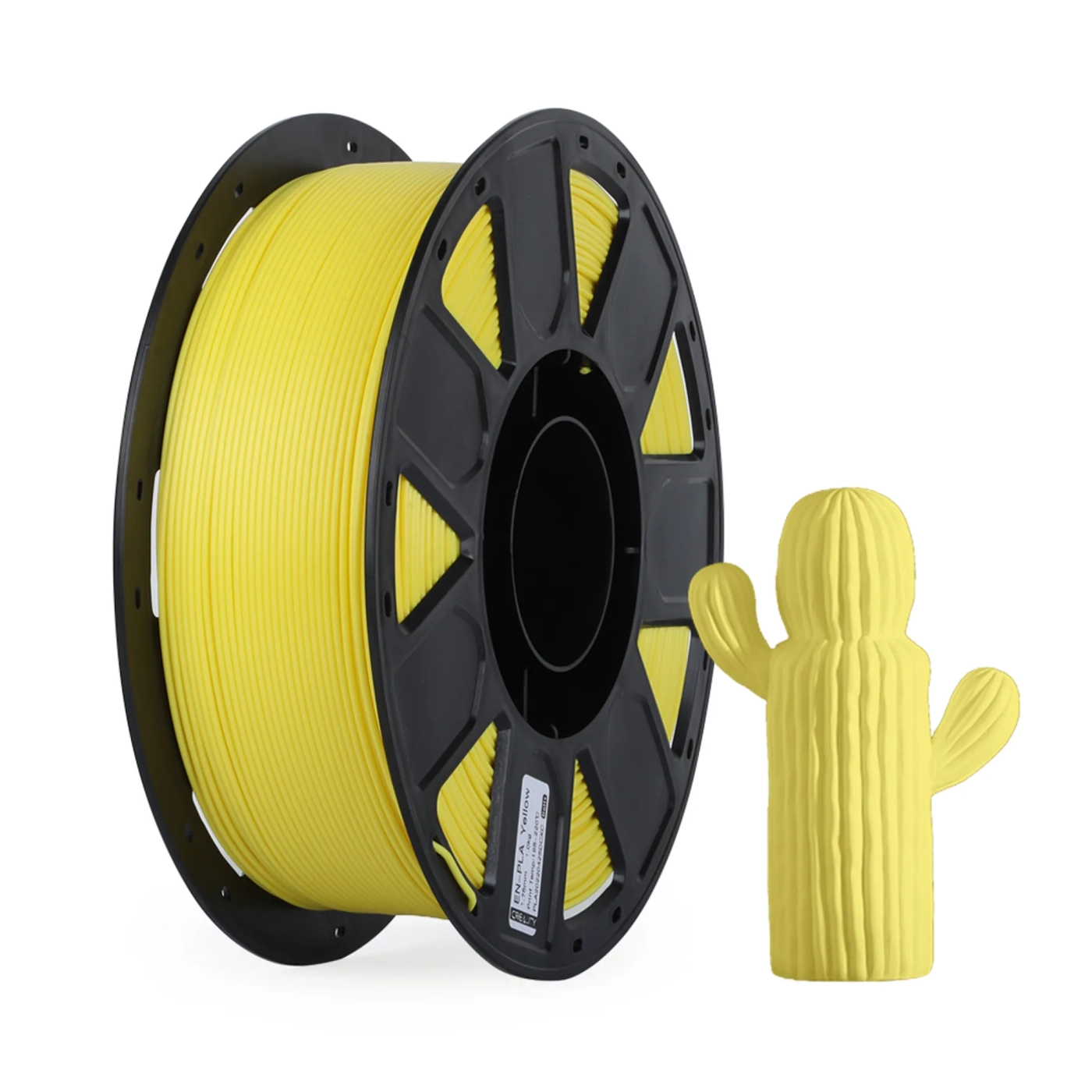 Купити PLA Filament (пластик) для 3D принтера CREALITY 1кг, 1.75мм, жовтий (3301010126) - фото 2