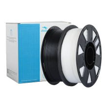 Купити PLA Filament (пластик) для 3D принтера CREALITY 2x1кг, 1.75мм, чорний та білий (3301010325) - фото 1