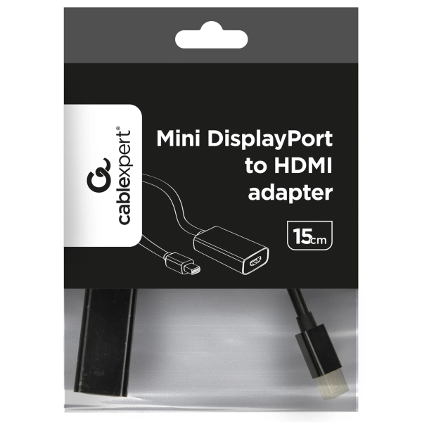 Купить Переходник Cablexpert Mini DisplayPort-HDMI M/F (A-mDPM-HDMIF-02) - фото 3