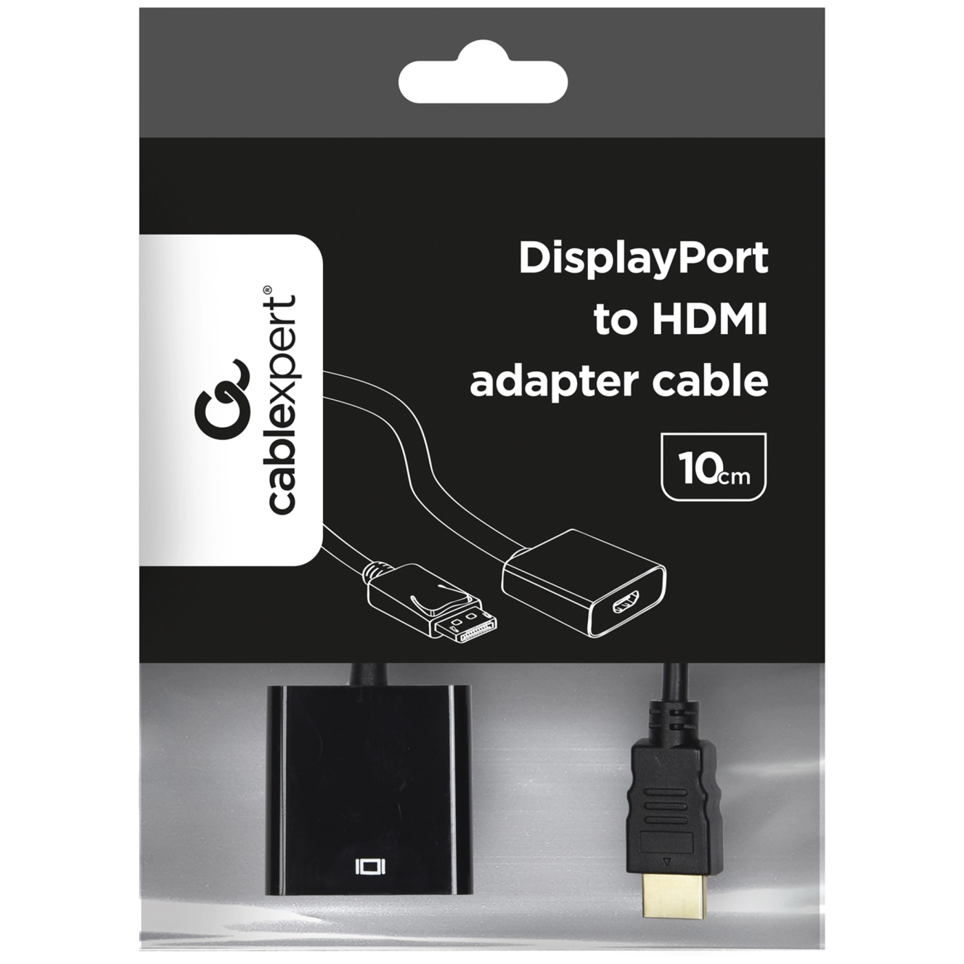 Купити Перехідник Cablexpert DisplayPort-HDMI M/F (A-DPM-HDMIF-002) - фото 3