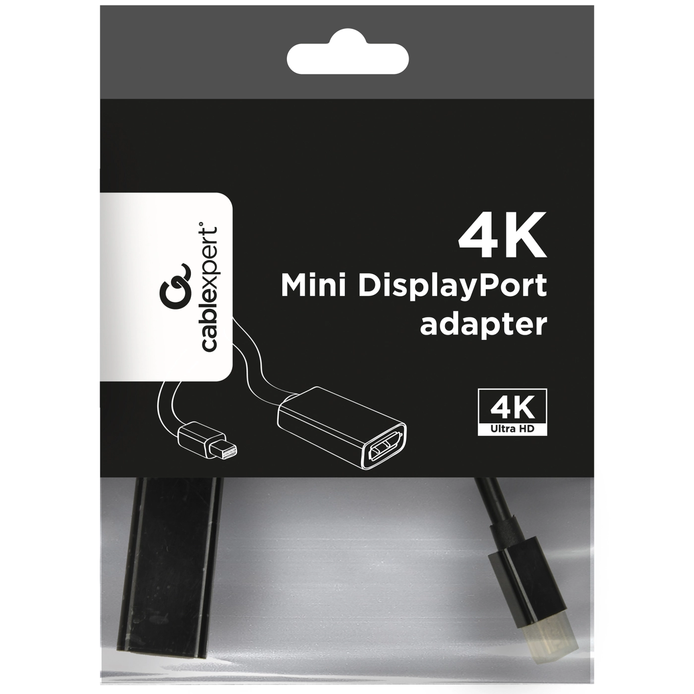 Купить Переходник Cablexpert DisplayPort-Mini DisplayPort F/M (A-mDPM-DPF4K-01) - фото 3