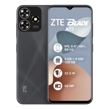 Купить Смартфон ZTE Blade A73 4/128GB Black - фото 1