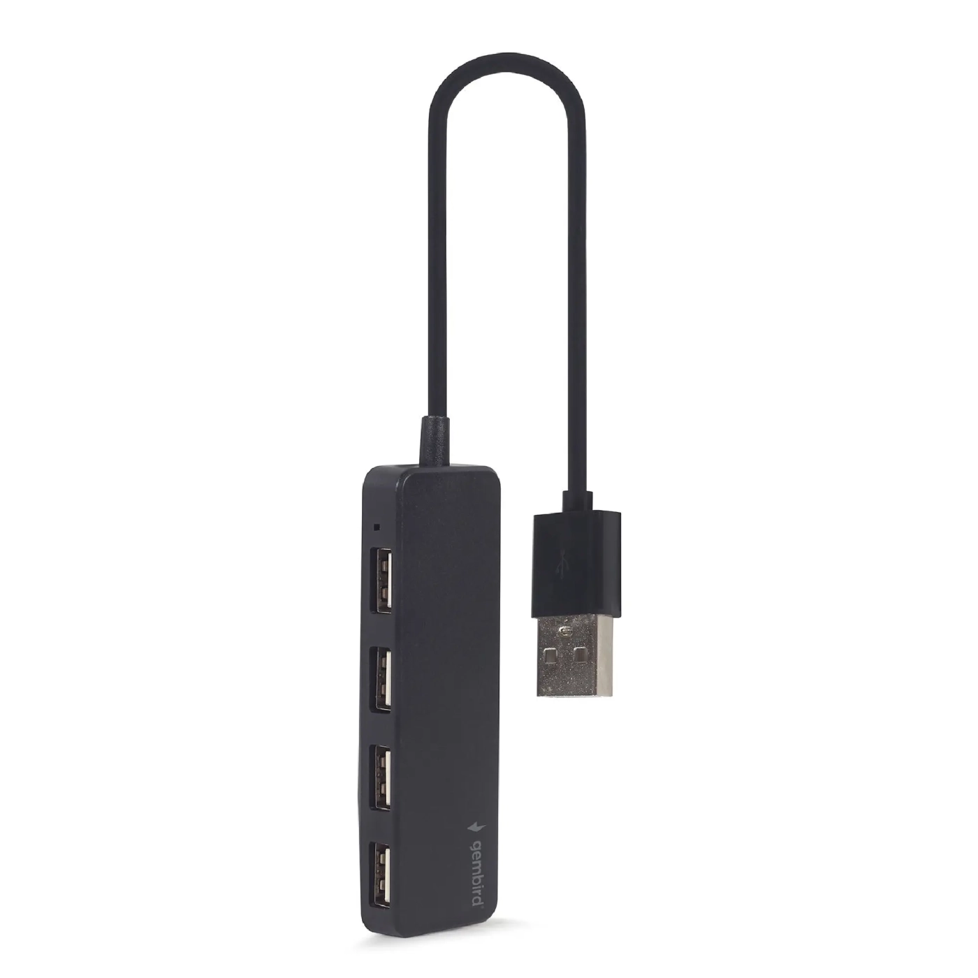 Купити Концентратор Gembird USB 2.0 4 ports black (UHB-U2P4-06) - фото 1