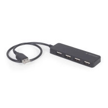 Купити Концентратор Gembird USB 2.0 4 ports black (UHB-U2P4-06) - фото 2