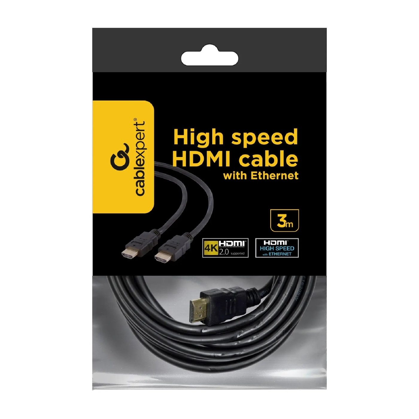 Купити Кабель Cablexpert HDMI v2.0, gold plated, 4.5 м (CC-HDMI4-15) - фото 3