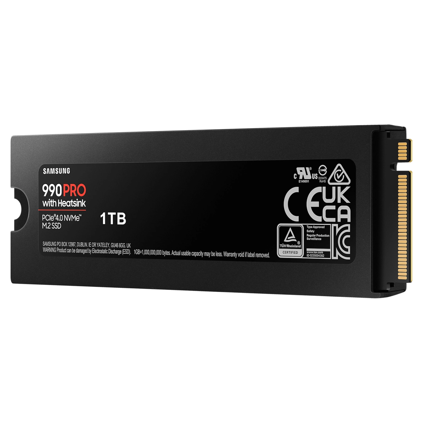 Купить SSD диск Samsung 990 PRO with Heatsink 1TB M.2 NVMe (MZ-V9P1T0GW) - фото 4