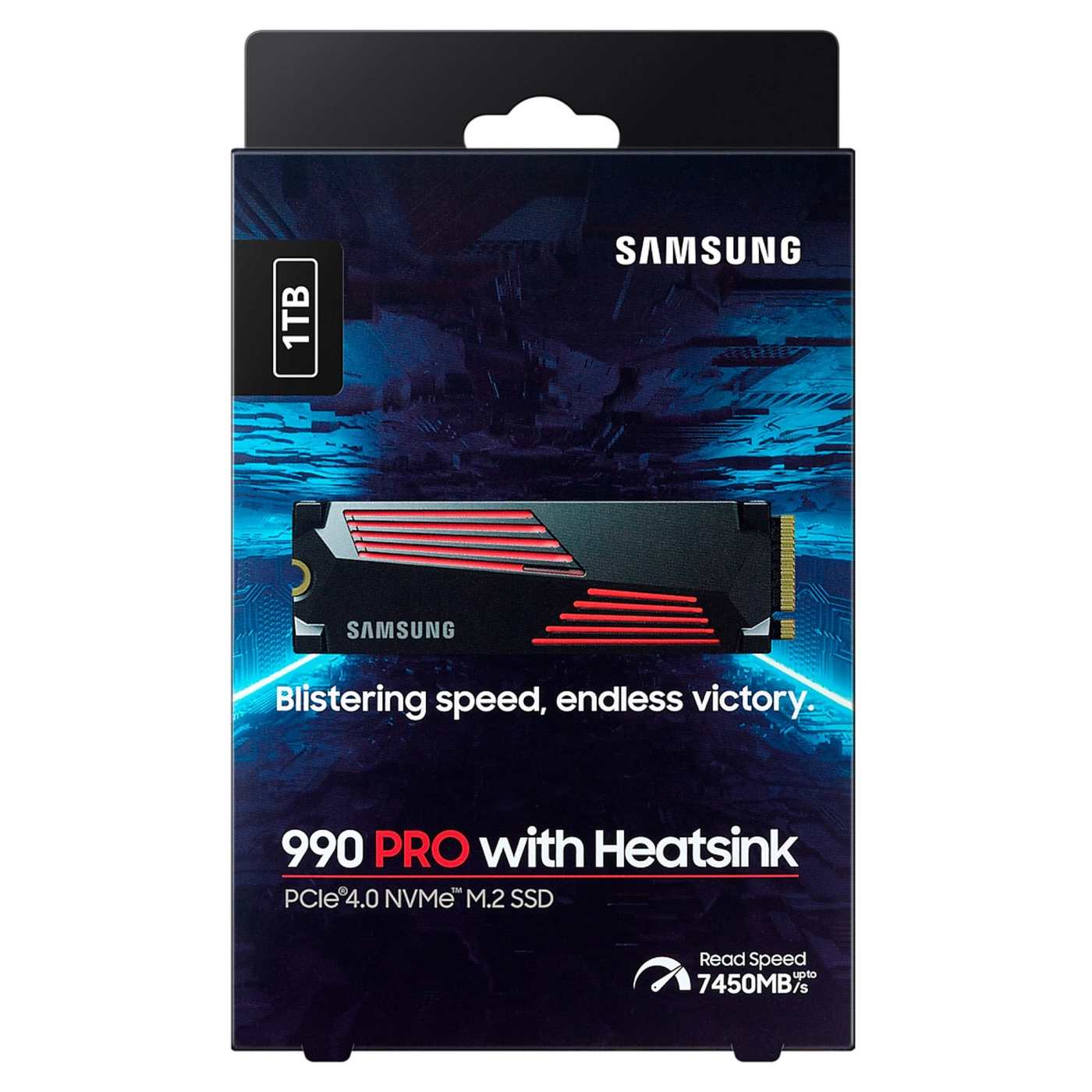 Купить SSD диск Samsung 990 PRO with Heatsink 1TB M.2 NVMe (MZ-V9P1T0GW) - фото 7