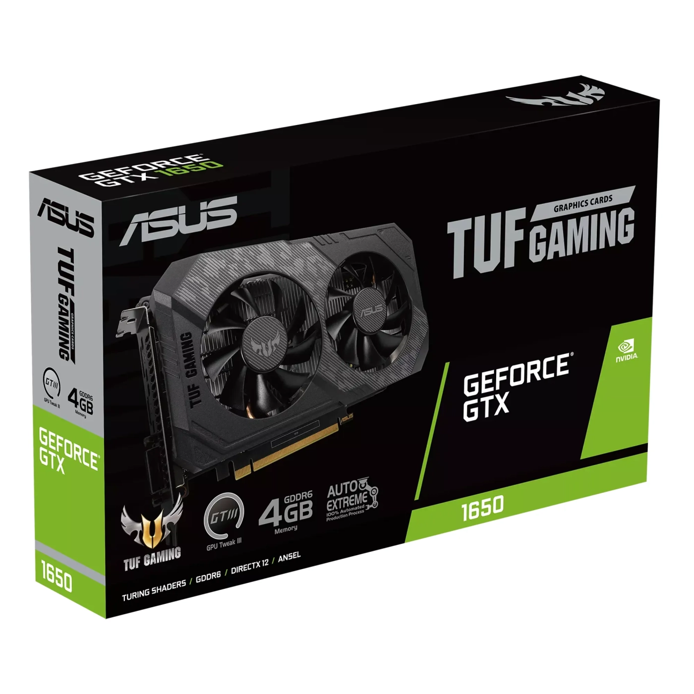 Купить Видеокарта ASUS GeForce GTX 1650 TUF Gaming V2 4GB GDDR6 (TUF-GTX1650-4GD6-P-V2-GAMING) - фото 13