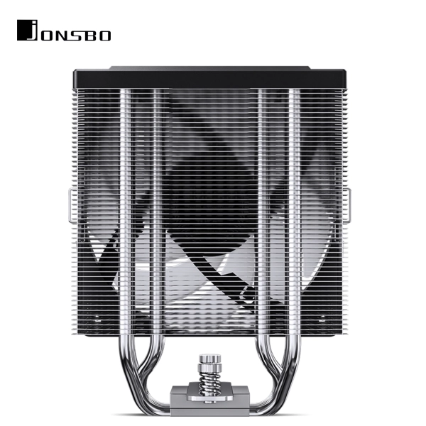 Купити Процесорний кулер JONSBO CR-1000 EVO ARGB Black (120mm/4pin/1500RPM/32dBA/4 тепл. трубки) - фото 12