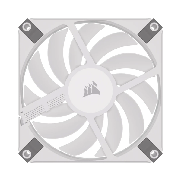 Купити Вентилятор Corsair AF120 RGB Slim PWM White (CO-9050164-WW) - фото 8