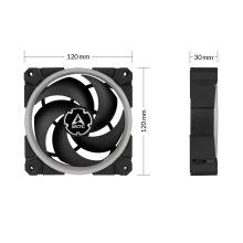 Купить Вентилятор Arctic BioniX P120 A-RGB (ACFAN00146A) - фото 7