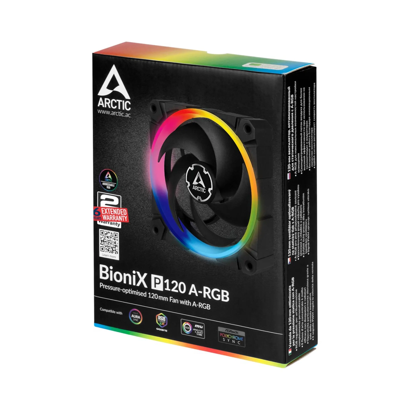 Купить Вентилятор Arctic BioniX P120 A-RGB (ACFAN00146A) - фото 8