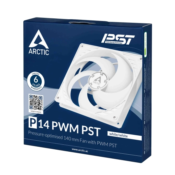 Купить Вентилятор Arctic P14 PWM PST White (ACFAN00197A) - фото 4