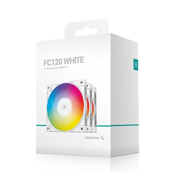 Купити Вентилятор DeepCool FC120 WHITE-3 IN 1 (R-FC120-WHAMN3-G-1) - фото 10