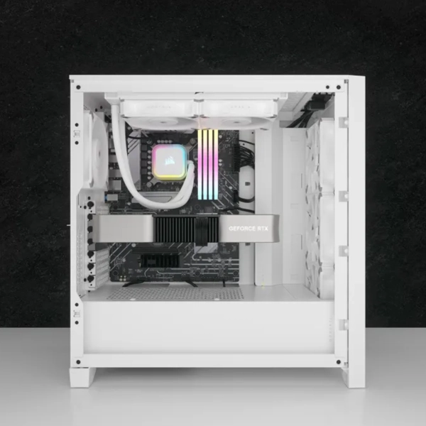 Купить Система водяного охлаждения Corsair iCUE H150i RGB Elite Liquid CPU Cooler White (CW-9060079-WW) - фото 6