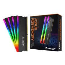 Купить Модуль памяти Gigabyte Aorus RGB DDR4-3733 16GB (2x8GB) (With Demo Kit) (GP-ARS16G37D) - фото 1