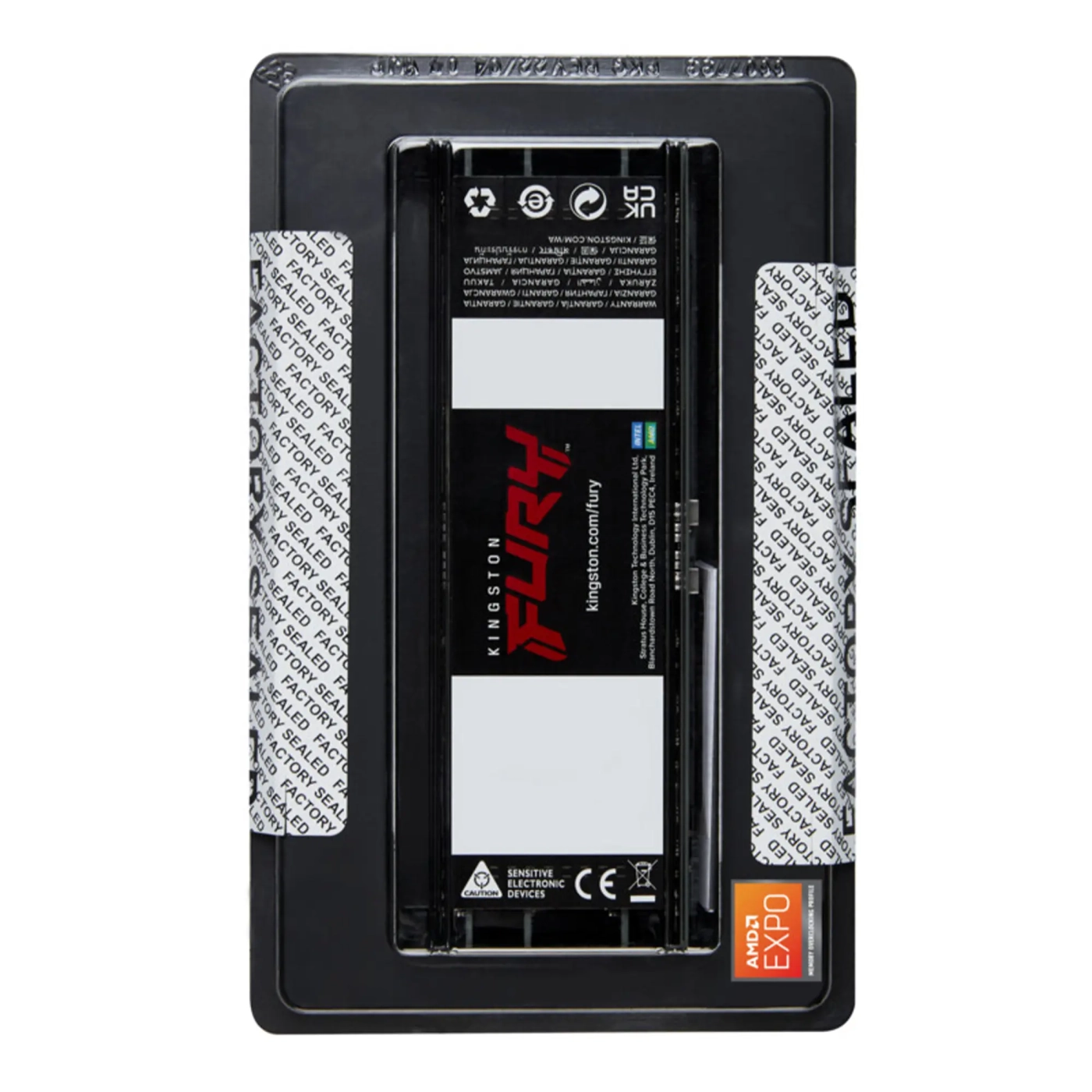 Купити Модуль пам'яті Kingston Fury Renegade Pro EXPO ECC Registered DDR5-5600 128GB (4x32GB) (KF556R28RBE2K4-128) - фото 2