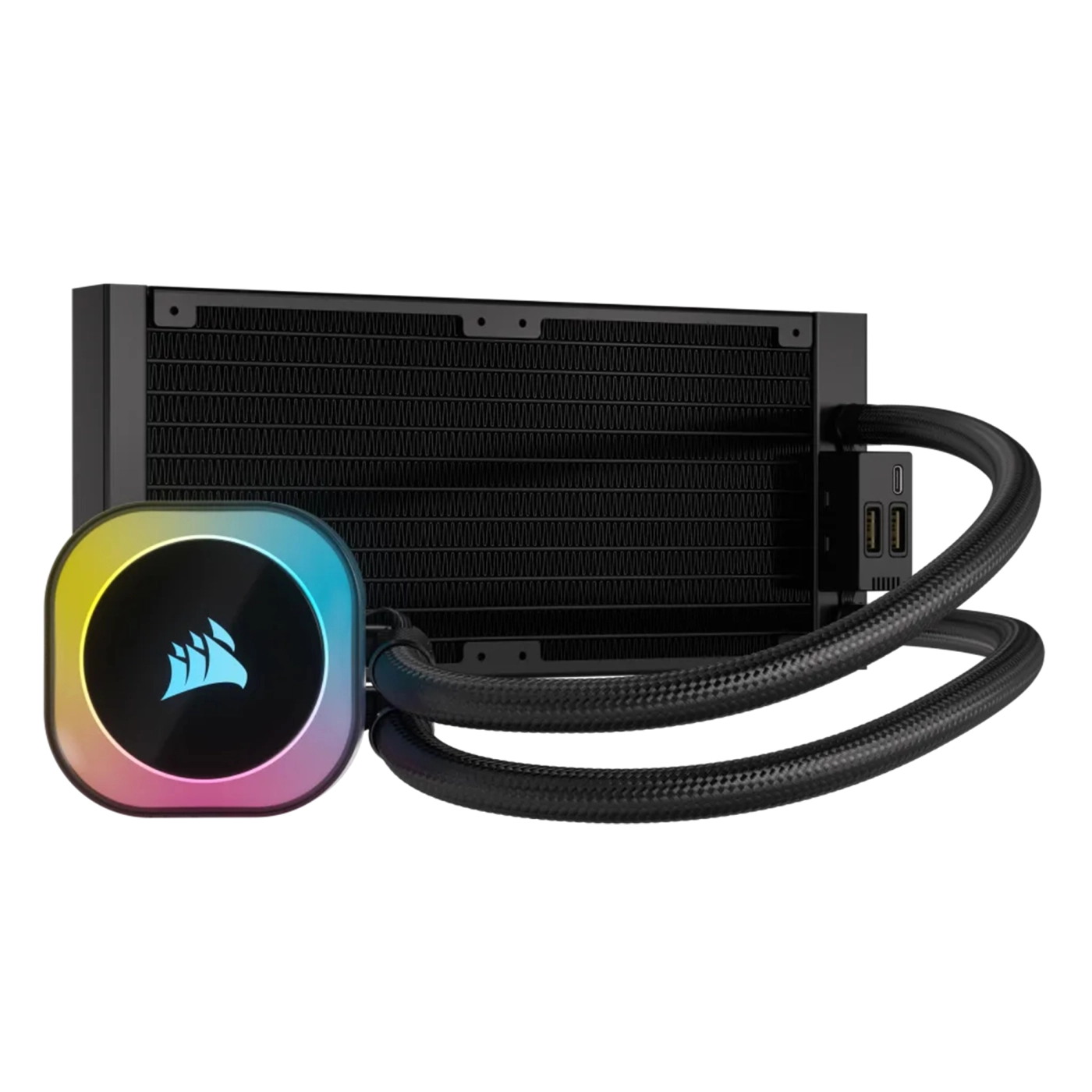 Купить Система водяного охлаждения Corsair iCUE Link H100i RGB Liquid CPU Cooler Black (CW-9061001-WW) - фото 6