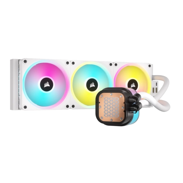 Купить Система водяного охлаждения Corsair iCUE Link H150i RGB Liquid CPU Cooler White (CW-9061006-WW) - фото 2