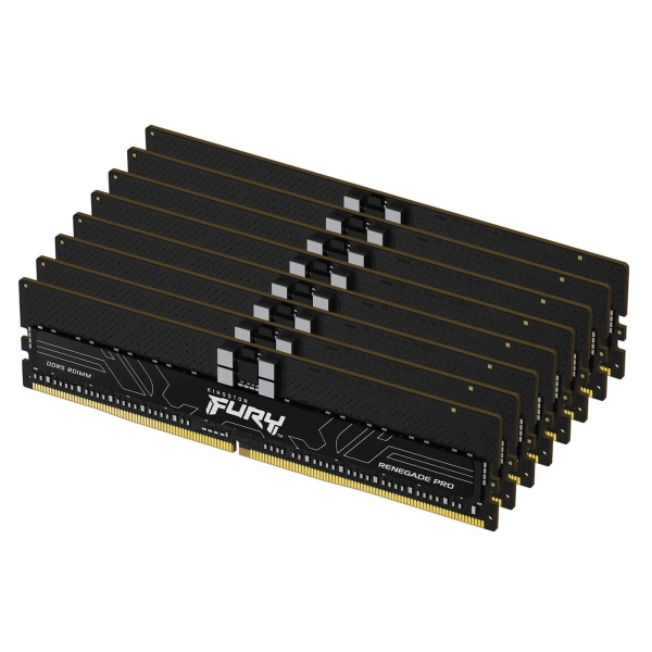 Купити Модуль пам'яті Kingston Fury Renegade Pro XMP ECC Registered DDR5-6000 256GB (8x32GB) (KF560R32RBK8-256) - фото 1