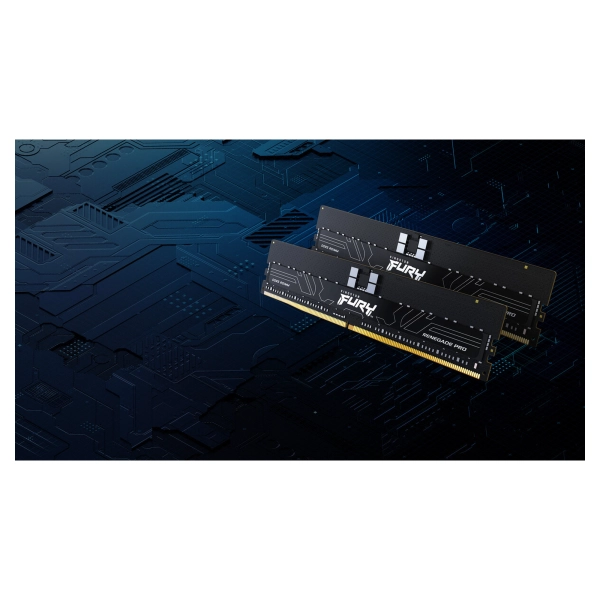 Купити Модуль пам'яті Kingston Fury Renegade Pro XMP ECC Registered DDR5-6000 256GB (8x32GB) (KF560R32RBK8-256) - фото 9