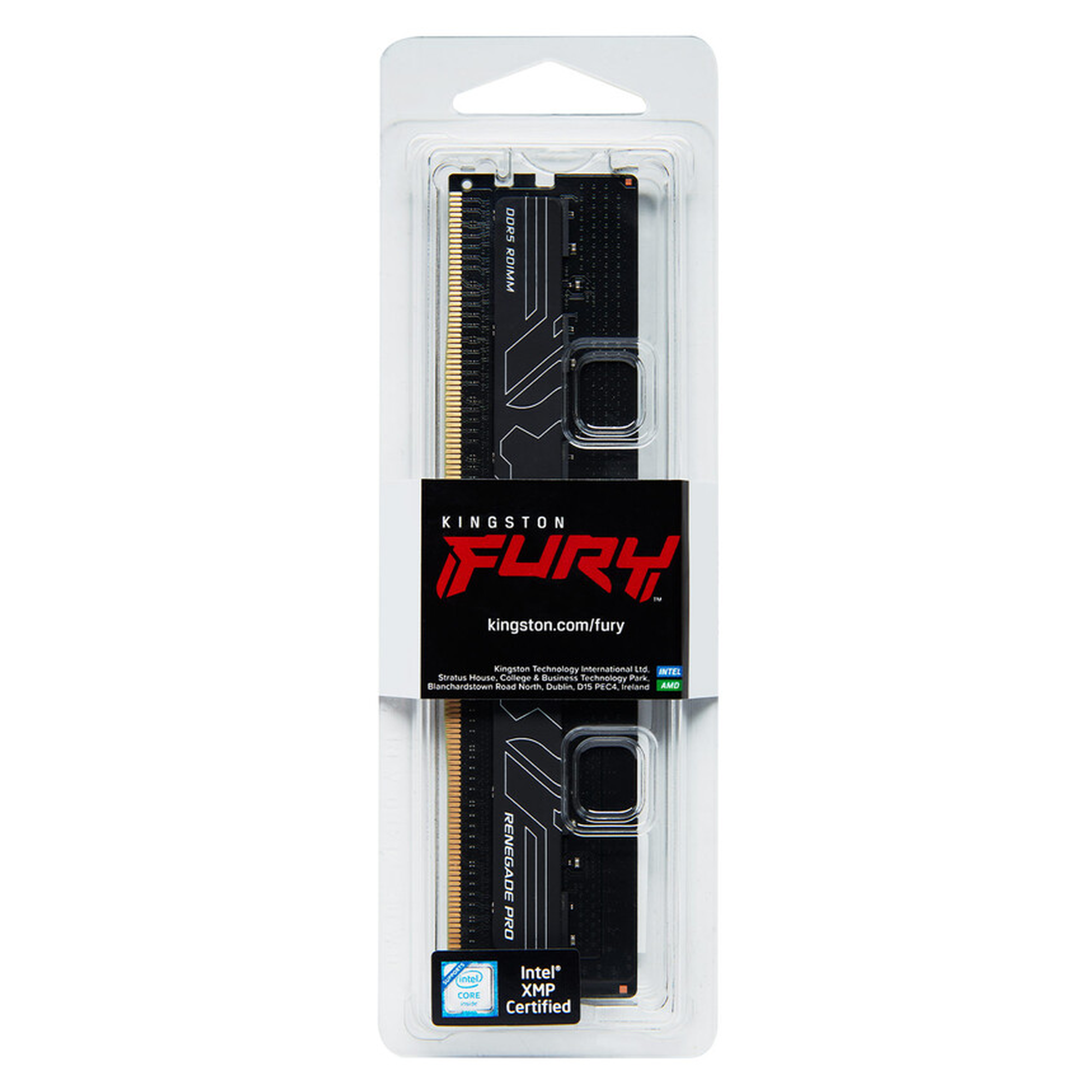 Купити Модуль пам'яті Kingston Fury Renegade Pro XMP ECC Registered DDR5-6800 16GB (KF568R34RB-16) - фото 4