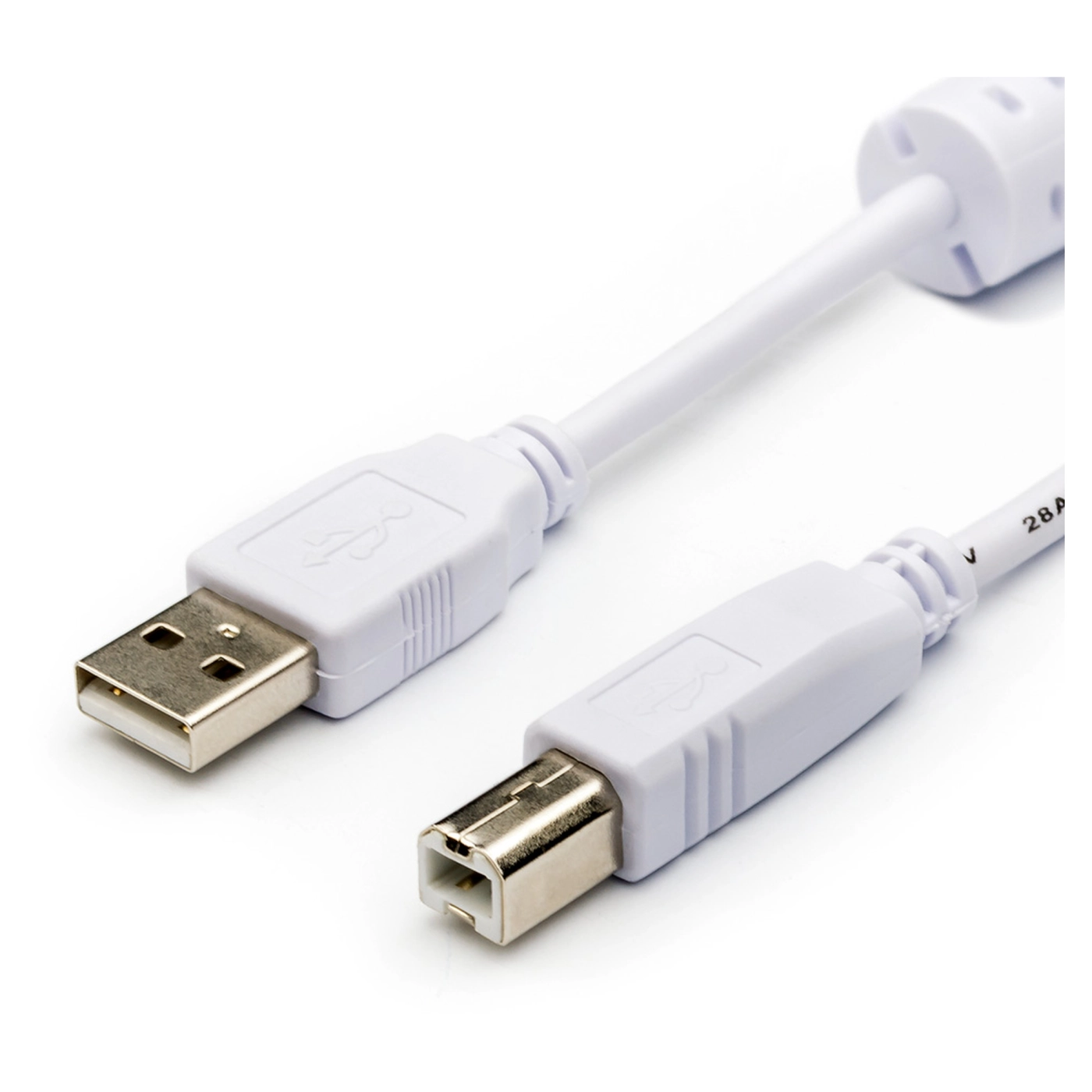 Купити Кабель для принтера USB 2.0 AM/BM 0.8m Atcom (6152) - фото 1