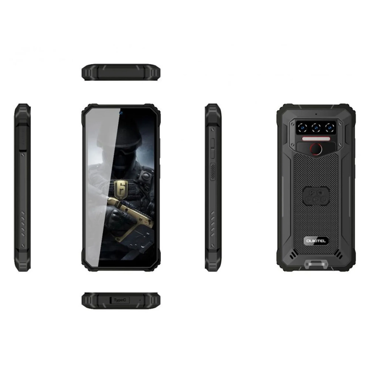 Купити Смартфон Oukitel WP23 Pro 8/128GB NFC Black (6931940776677) - фото 10