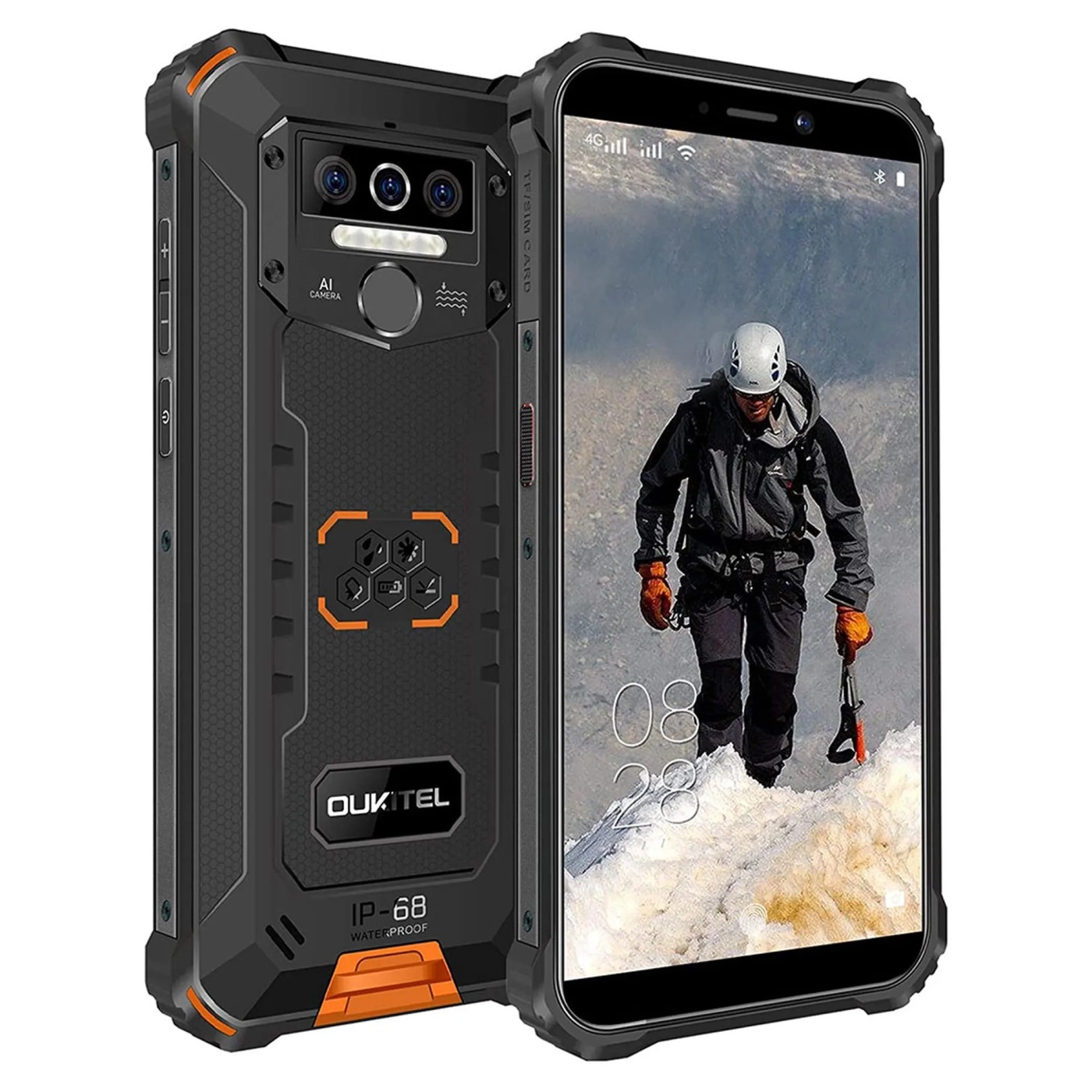 Купити Смартфон Oukitel WP5 Pro 4/64GB Orange (6972940563966) - фото 2