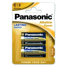 Купить Батарейка Panasonic ALKALINE POWER C BLI 2 (LR14REB/2BP) - фото 1