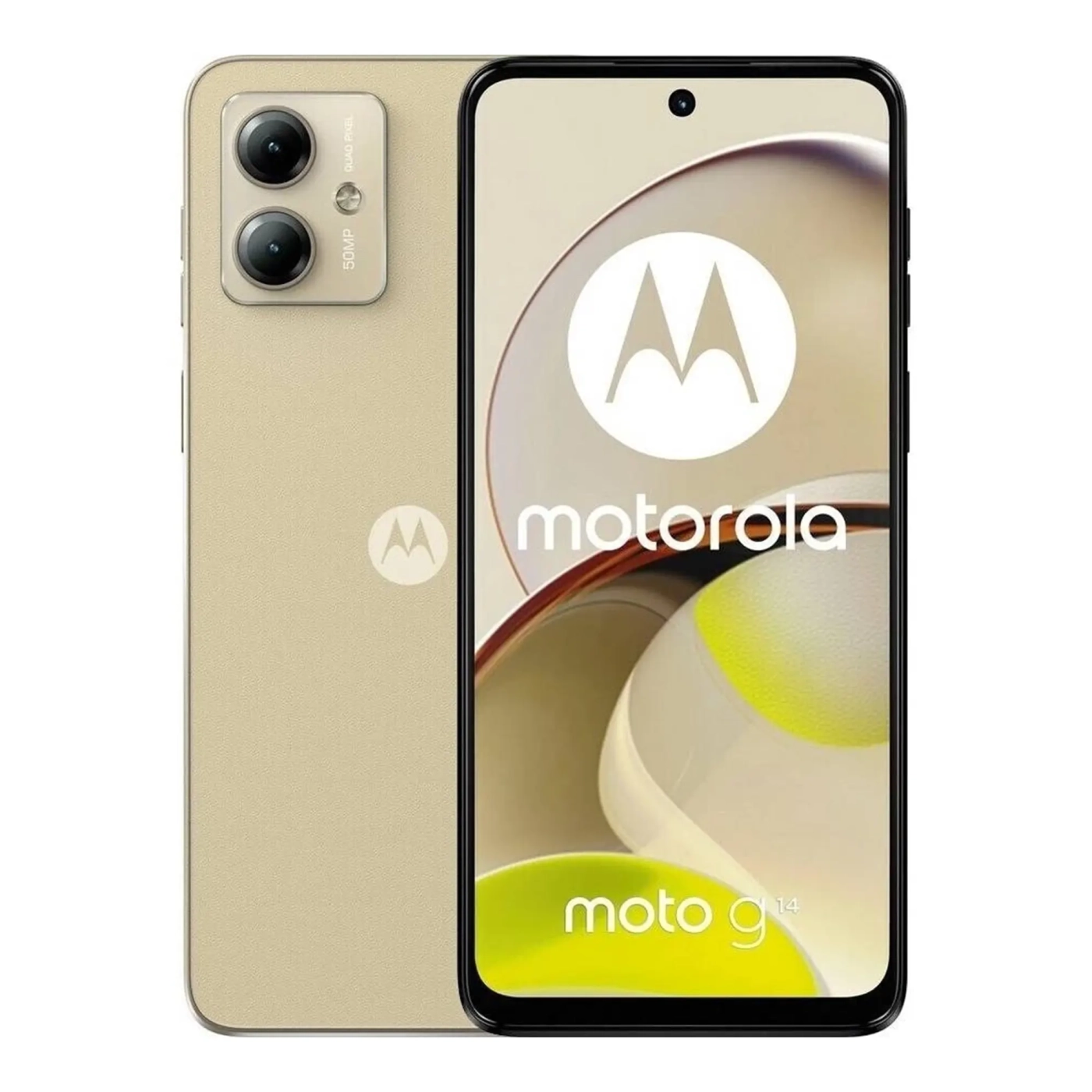 Купить Смартфон Motorola G14 8/256GB Butter Cream (PAYF0041RS) - фото 1