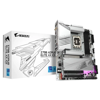 Купити Материнська плата GIGABYTE Z790 AORUS ELITE AX ICE - фото 6