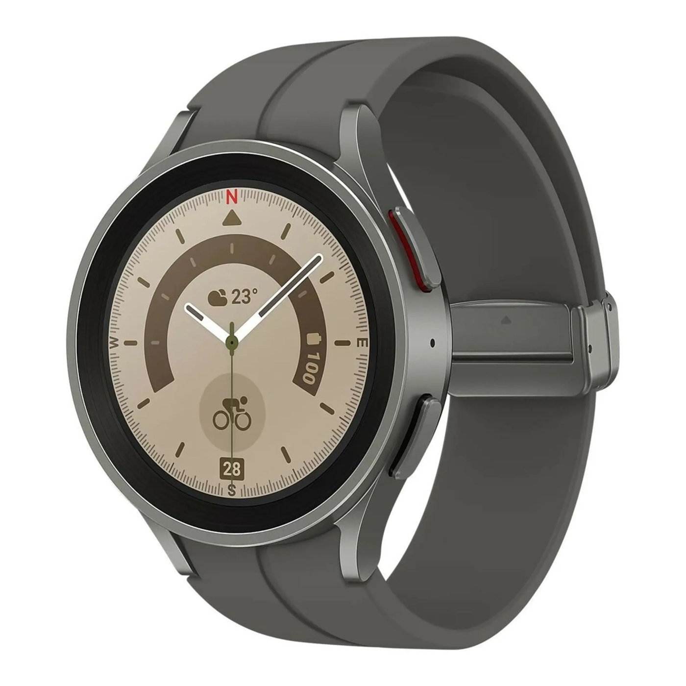 Купить Смарт-часы Samsung Galaxy Watch5 Pro 45mm Titanium (SM-R920NZTASEK) - фото 1
