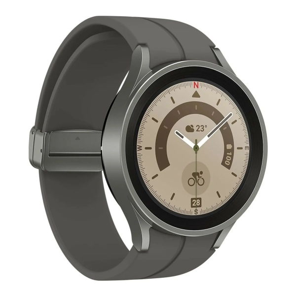Купить Смарт-часы Samsung Galaxy Watch5 Pro 45mm Titanium (SM-R920NZTASEK) - фото 3