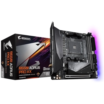Купити Материнська плата GIGABYTE B550I AORUS PRO AX - фото 1
