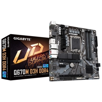 Купити Материнська плата GIGABYTE Q670M D3H DDR4 - фото 5