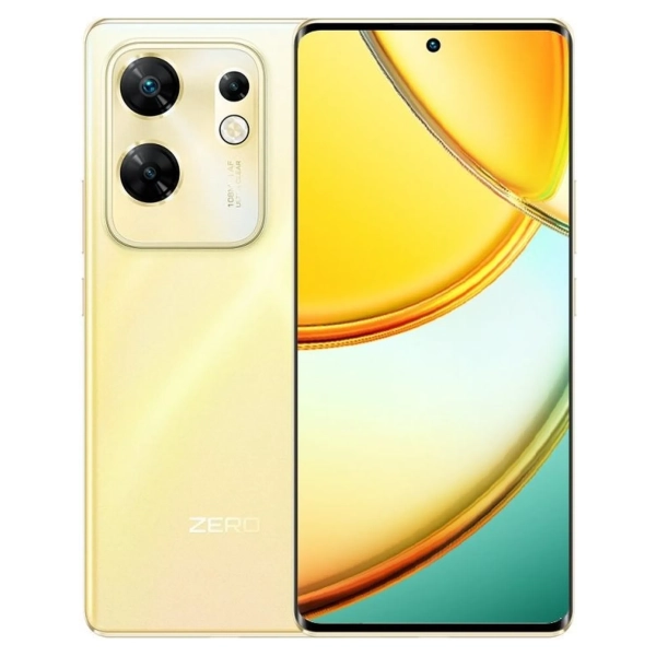 Купити Смартфон Infinix Zero 30 4G (X6731B) 8/256Gb Sunset Gold (4894947011665) - фото 1