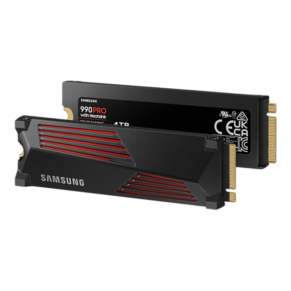 Купить SSD диск Samsung 990 PRO with Heatsink 4TB M.2 PCI-E 4.0 x4 Nvme (MZ-V9P4T0CW) - фото 4