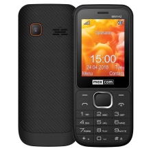 Купити Мобільний телефон Maxcom MM142 Black (5908235974453) - фото 1