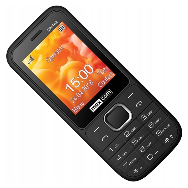 Купити Мобільний телефон Maxcom MM142 Black (5908235974453) - фото 3