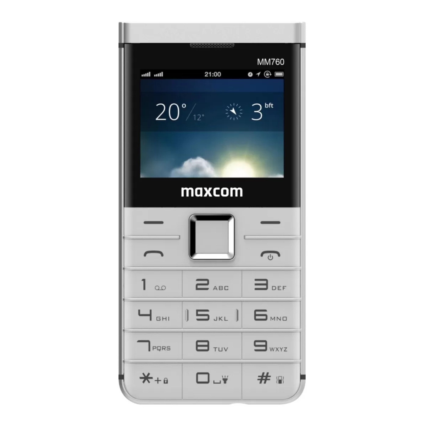 Купить Мобильный телефон Maxcom MM760 White (5908235974897) - фото 2