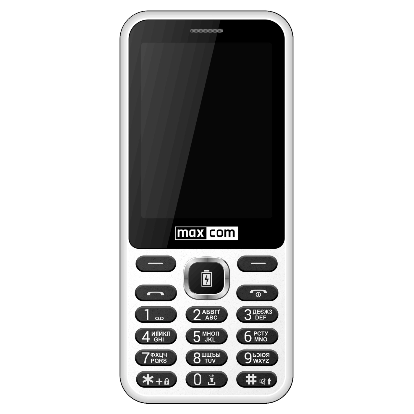 Купити Мобільний телефон Maxcom MM814 Type-C White (5908235977751) - фото 1